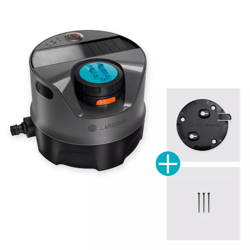Ympyräsuihku Gardena AquaPrecise musta sininen harmaa 1 kpl