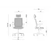 Ergonomianen toimistotuoli ESTA musta