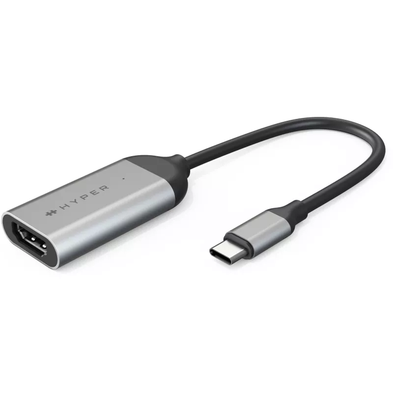 HYPER HD-H8K USB Type-C HDMI ruostumaton teräs