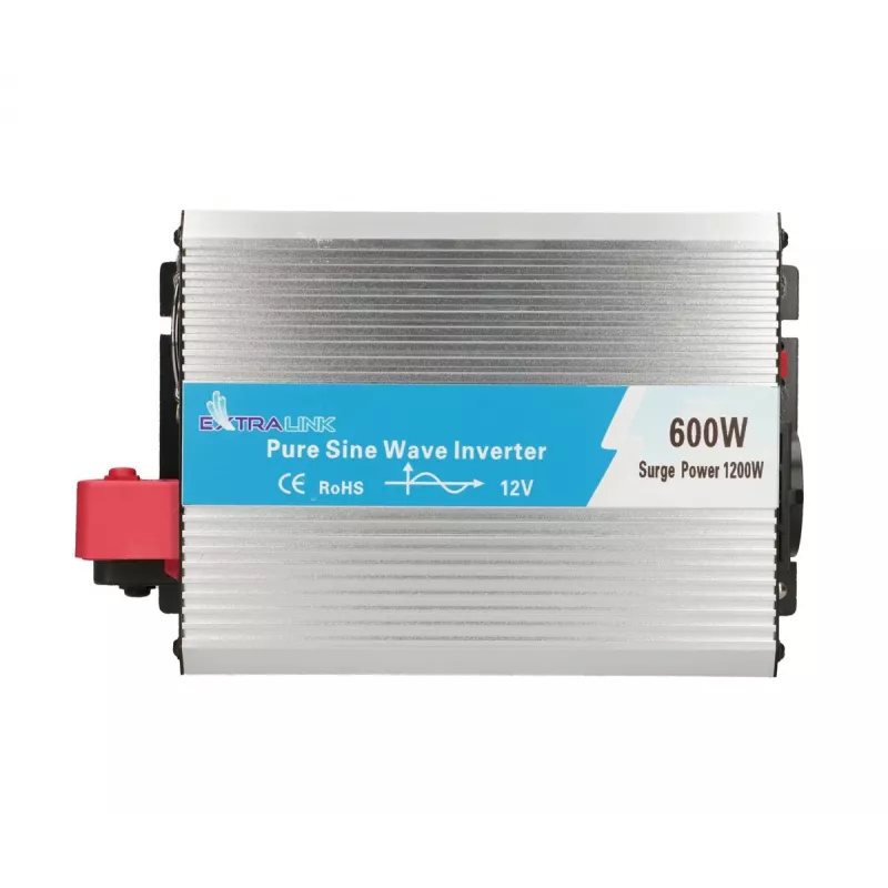 Jännitemuunnin Extralink OPIP-600W 12V 600W puhdas sini