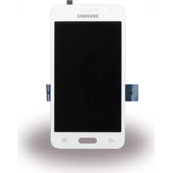 Näytön lasi ja kosketusyksikkö valkoinen Sam G355H Galaxy Core 2 (GH97-16070A)