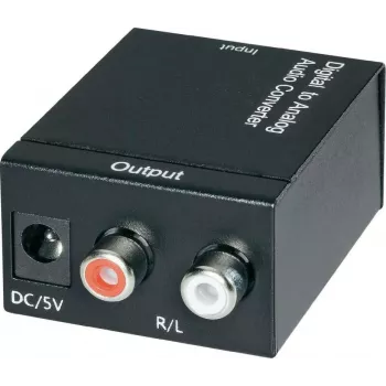 SpeaKa Professional 989149 AV-muunnin — Toslink (optinen) RCA-digitaaliseksi äänisovittimeksi