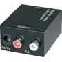 SpeaKa Professional 989149 AV-muunnin — Toslink (optinen) RCA-digitaaliseksi äänisovittimeksi