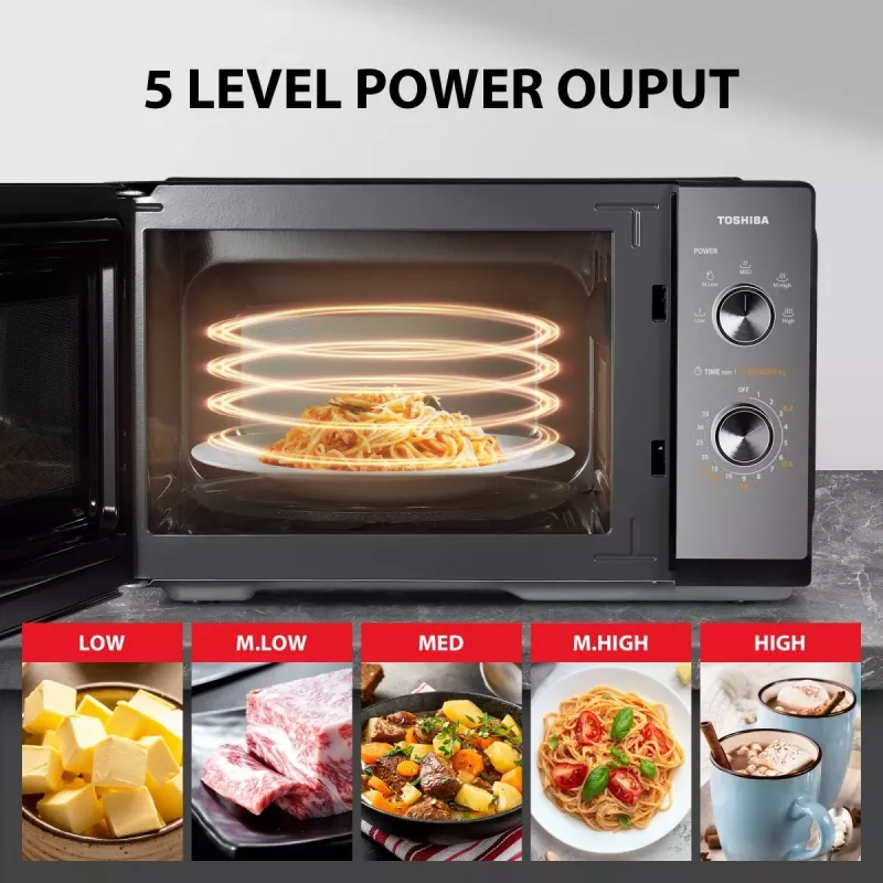 Solo-mikroaaltouuni Toshiba MM2-EM20PF(MB) 800 W 20 L