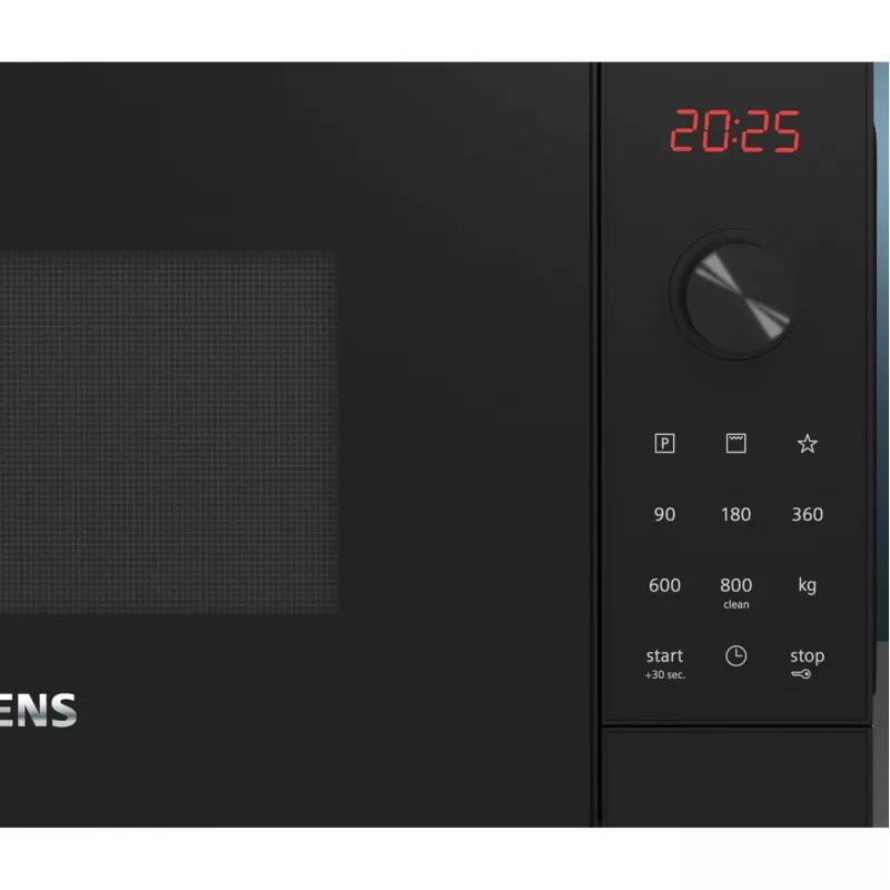 Siemens iQ300 FE023LMB2 mikroaaltouuni musta solo-mikroaaltouuni pöytämalli 20 l 800 W