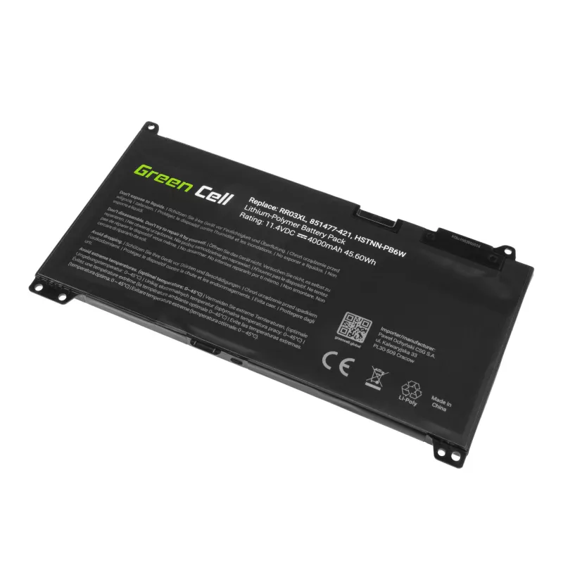 Green Cell HP122 kannettavan tietokoneen vara-akku (HP122)