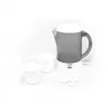 Sähköinen vedenkeitin Adler AD 1268 0,6 L 600 W harmaa