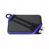 Ulkoinen kiintolevy Silicon Power A62S 2TB, USB Type-A 3.2 Gen 1, sininen/musta