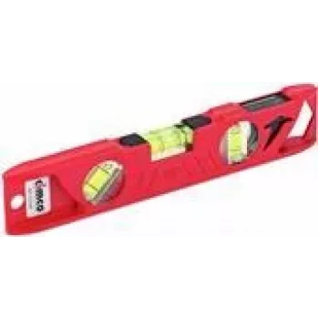 Vesivaaka Cimco 211528 0,25 m punainen leveys 250 mm syvyys 45 mm korkeus 19 mm