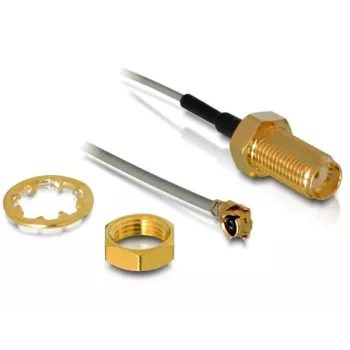Koaksiaalikaapeli DeLOCK 88419 I-PEX M / SMA F 0,2 m harmaa