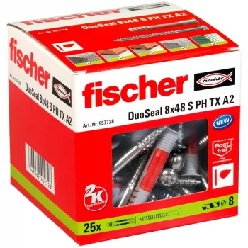 Fischer DuoSeal 8 x 48 S PH TX A2 kiinnitysankkuri
