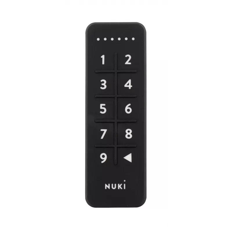 Älylukko NUKI — Bluetooth (5.0) IP65 koodilukko CR2032-paristot sisältyvät
