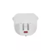 Akyga AK-CH-32 ohut GaN-USB-C-laturi 65 W, 2 x USB-C PD, valkoinen