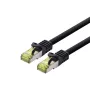 Verkkokaapeli LOGON TCR6ASS015BL RJ-45 Cat6a 1,5 m musta