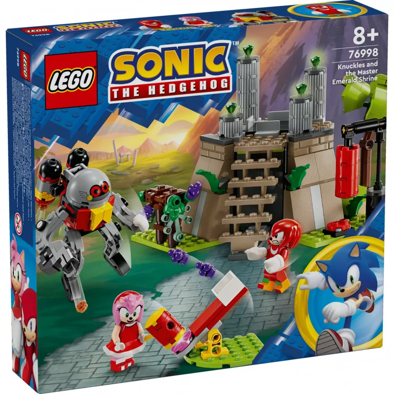 LEGO SONIC THE HEDGEHOG 76998 Knuckles ja mestari-smaragdin pyhäkkö