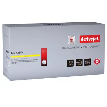 Activejet ATB-426YN värikasetti (vaihtoehto Brother TN-426Y; Supreme; 6 500 sivua; keltainen)