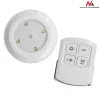 Maclean Energy MCE165 kaukosäädettävä LED-valaisinsarja, AAA-paristot, 6 kpl sarjassa
