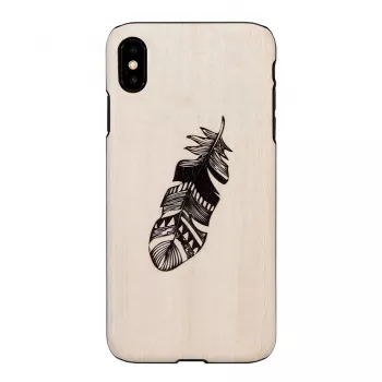Puhelinkotelo man and wood iPhone X/XS — Indian musta suojakotelo