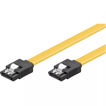 Goobay 95021 S-ATA-datakaapeli HDD/SSD-levylle 6 Gbit/s SATA L-tyyppi uros - SATA L-tyyppi uros, pituus 50 cm, suora liitin