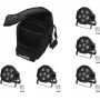 LED-sarja EUROLITE SLS-603 5x pehmeällä laukulla – 5-osainen LED-valaisusarja