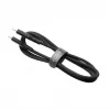 USB-C–USB-C-kiinteä kaapeli FIXED FIXDLS-CC2-BK — 2 m, 60 W