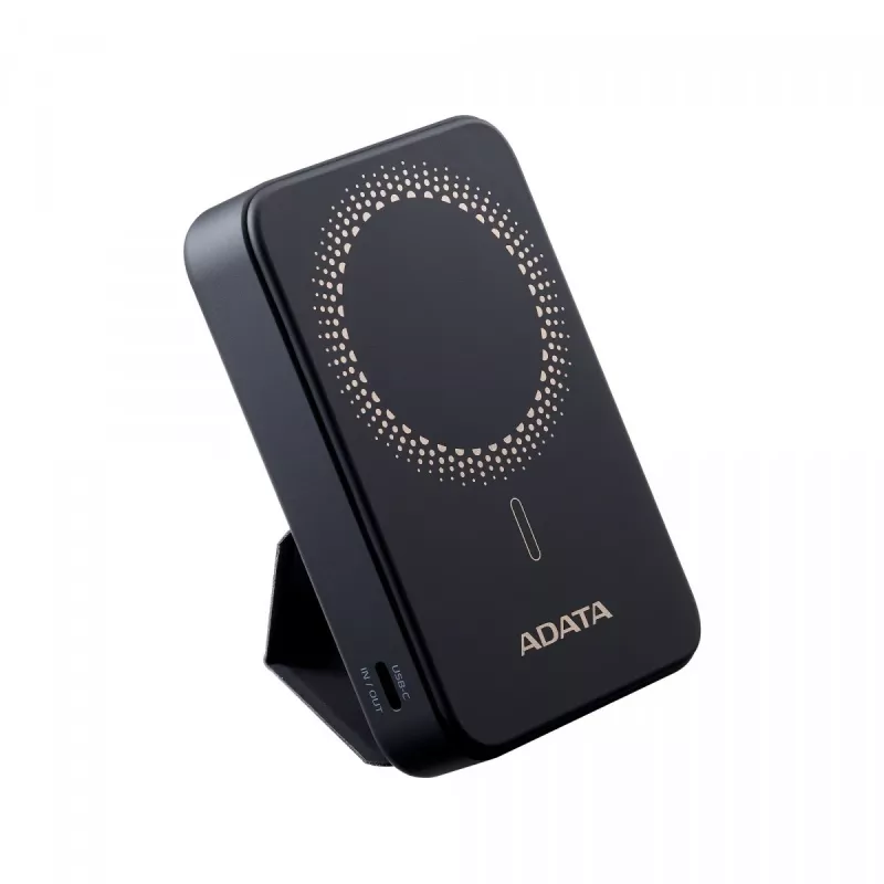 ADATA PR100-12BK varavirtalähde litiumpolymeeri (LiPo) 10000 mAh langaton lataus musta
