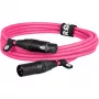 RØDE XLR3M-P -audiokaapeli 3 m XLR, pinkki