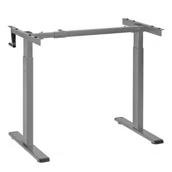 Manuaalisesti korkeussäädettävä työpöytä MACLEAN MC-790NG — maks. kuormitus 60 kg, maks. korkeus 120 cm
