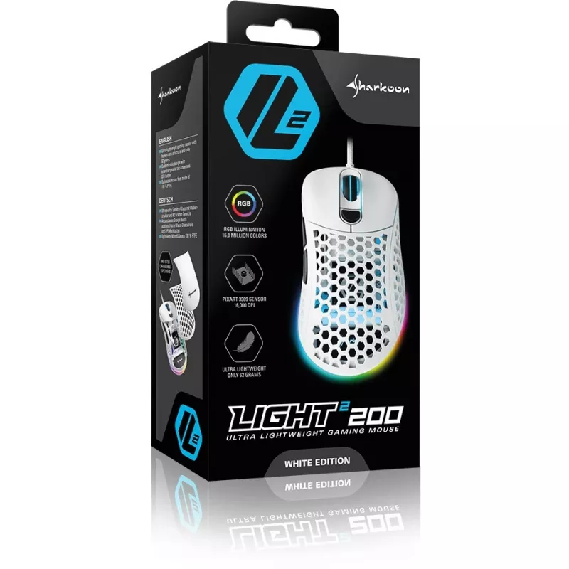 Sharkoon Light² 200 -hiiri USB Type-A