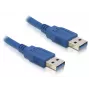 USB-kaapeli DeLOCK 0,5 m USB 3.0 USB 3.2 Gen 1 A-A sininen