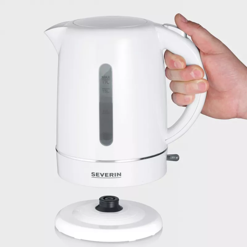 Severin WK 4325 vedenkeitin 1,7 L 2200 W valkoinen