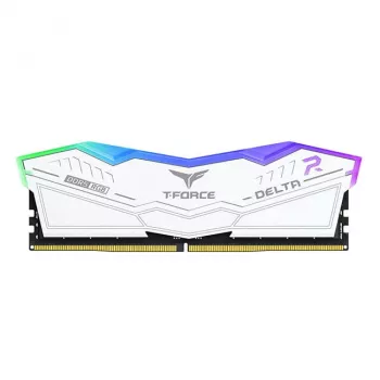 DIMM 32 GB DDR5-6000 (2x 16 GB) dual-kit, keskusmuisti valkoinen, FF4D532G6000HC38ADC01, Delta RGB, INTEL XMP