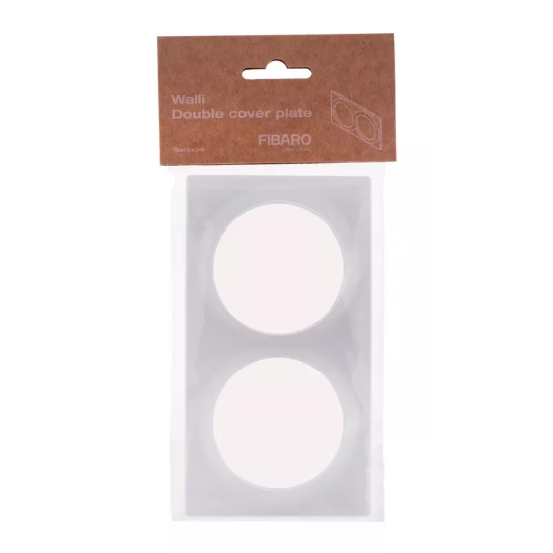 Fibaro FG-WX-PP-0003-8 pistorasian suojakansi AC valkoinen 1 kpl
