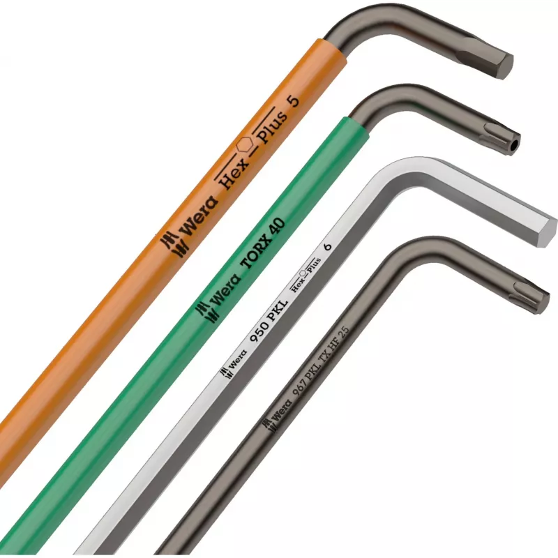 L-muotoinen kuusiokoloavainsarja Wera 950/9 Hex-Plus 1