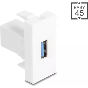 USB Type-A 5 Gbit/s -moduuli DELOCK Easy 45 — Type-A-naaras - Type-A, 5 Gbit/s