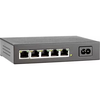 Verkkokytkin Renkforce 001377754 – 5‑porttinen Gigabit (1 Gbit/s) hallitsematon