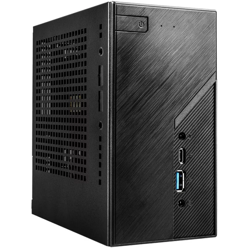 ASRock DeskMini H470 - barebone - minitietokone - LGA1200-kanta - Intel H470 - ei CPU - RAM 0 GB - GigE