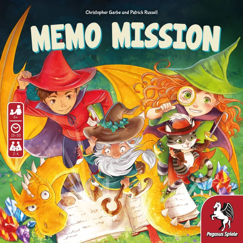 Memo Mission, lautapeli