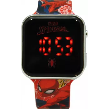 Rannekello LED kalenterilla Spiderman