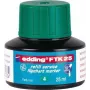 Tussin täyttö Edding FTK 25 vihreä 25 ml yhteensopiva Edding 380/383 kanssa