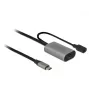 Delock USB-C Aktiivinen jatkokaapeli, 5 m, USB 5 Gbps (USB-20225 / 85392)