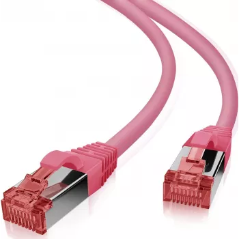 Verkkokaapeli Helos CAT6 S/FTP (PIMF) 5 m magenta