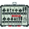 Bosch 2 607 017 472 jyrsinteräsarja, 15 kpl, 8 mm varsi