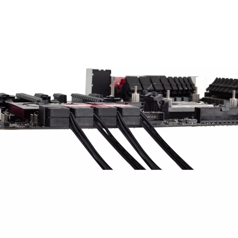 SATA-kaapeli Silverstone CP11 0,3 m musta
