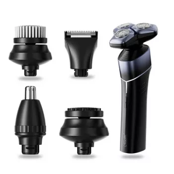 Sähköinen 5-in-1 ladattava vesitiivis parranajosarja Maestro MR-675 USB-lataustoiminnolla