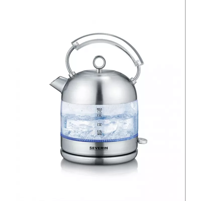 Severin sähköinen vedenkeitin 1,7 L 2400 W ruostumaton teräs
