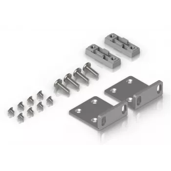 Asennussarja Ubiquiti UACC-Rack-Ear-1U harmaa sinkitty teräs