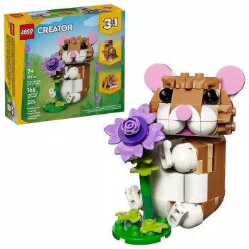 LEGO CREATOR 3 IN 1 31376 söpö hamsteri ja kukka