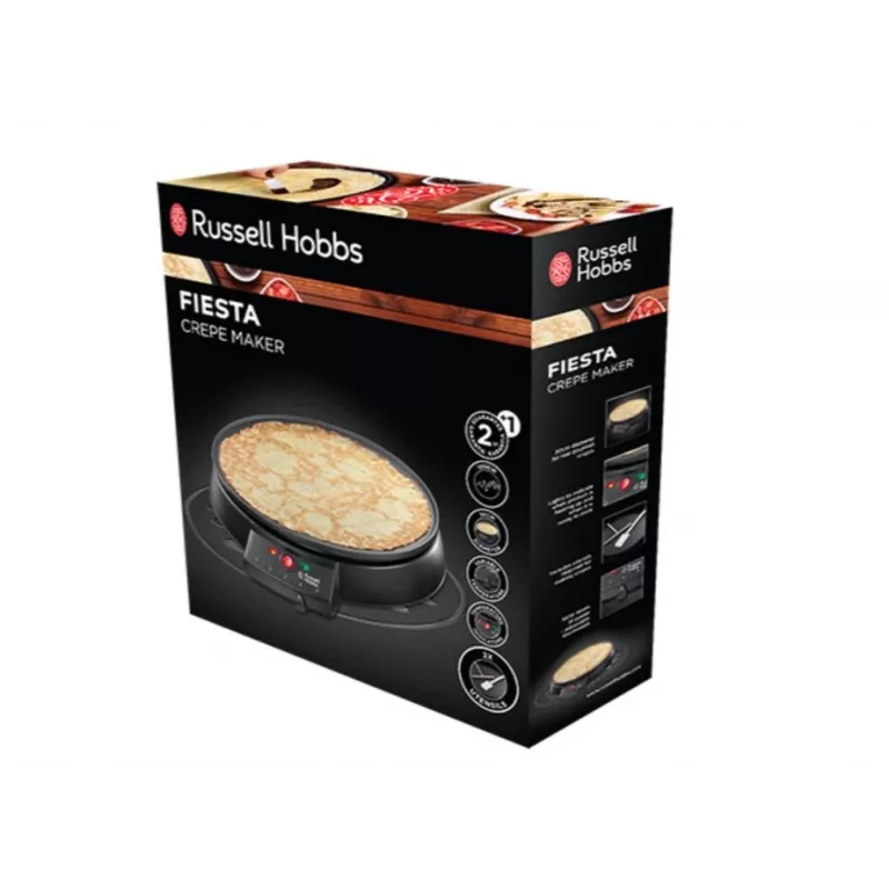 Russell Hobbs 20920-56 crêpe-pannu 1 crêpe 1200 W musta