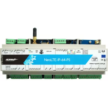 NEO tools NEOLTE-IP-64-PS-D12M ohjauspaneeli — keskitetty hälytys-/ohjausyksikkö IP-yhteydellä